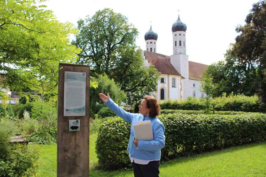 Er�ffnung Benediktusweg 2, 11.7.21 (Foto Sabine Rauscher)